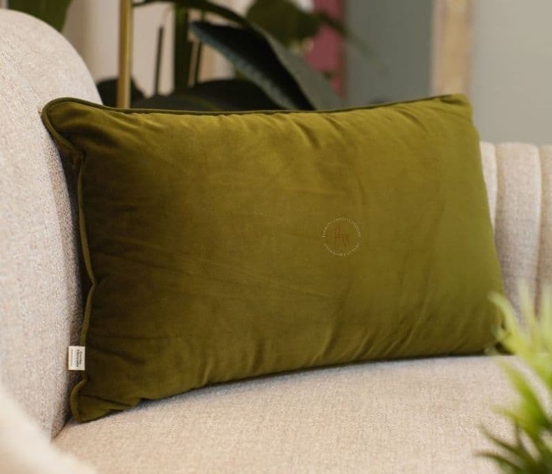 Image 2 for Leia Velvet Lumbar Cushion Cover