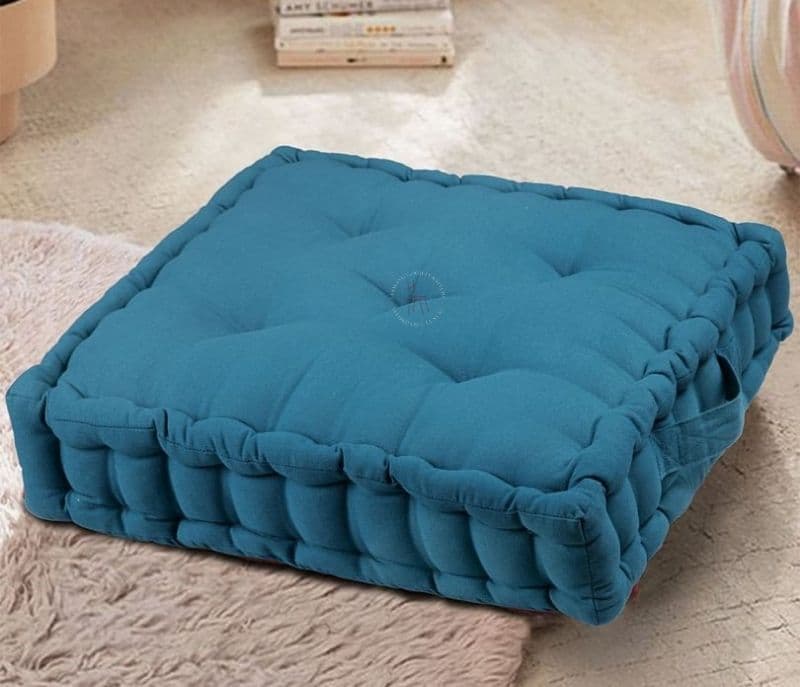 Malia Solid Mor Matlas Floor Cushion
