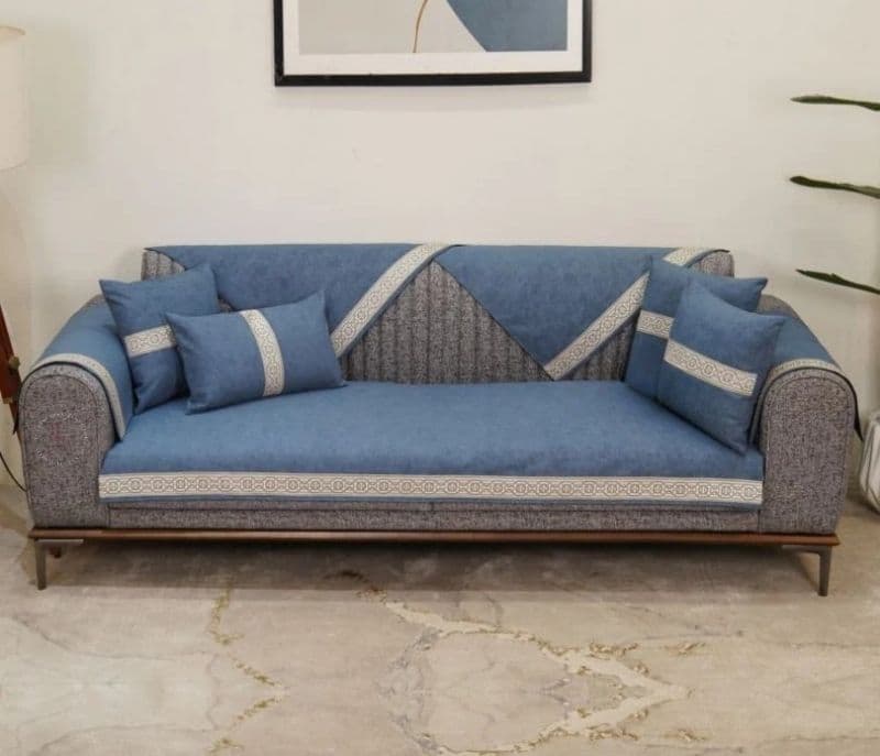 Image 4 for Evelyn 3 Seater Premium Sofa Cover - Set of 9