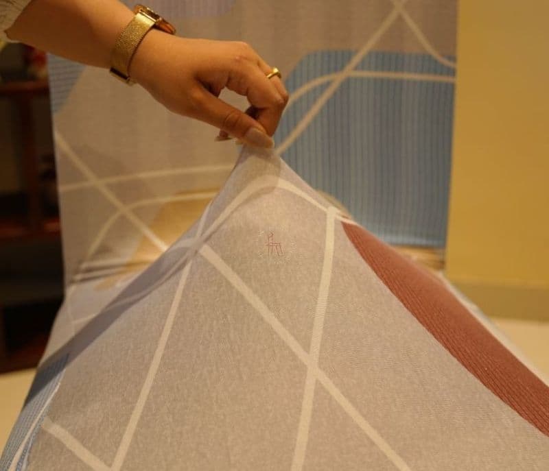 Image 3 for Aria lastic Abstract Printed Polyester Spandex Dining Chair Cover Set Of 1