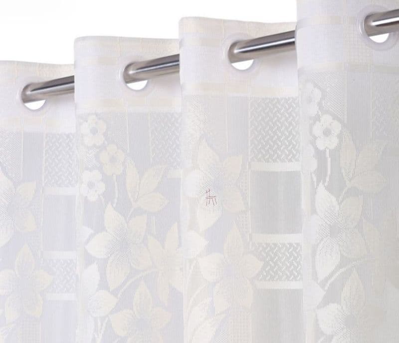 Image 4 for Mila Floral Window Curtain - Set of 1