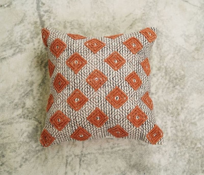 Image 5 for Marley Multicolour Hand Block Cotton Cushion Covers - Set of 2