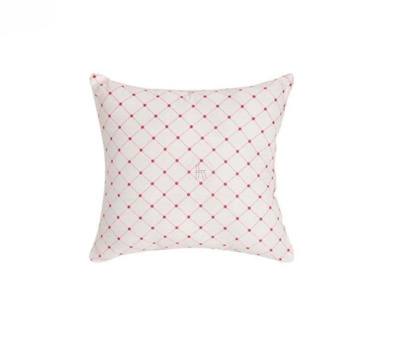 Image 2 for Kali Red Line Printed Cotton Fabric Filled Cushion Fillers - Set of 5