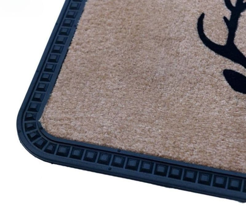 Image 3 for Briana Reindeer Design Soft Rubber Door Mat / Anti Slip Bath Mat
