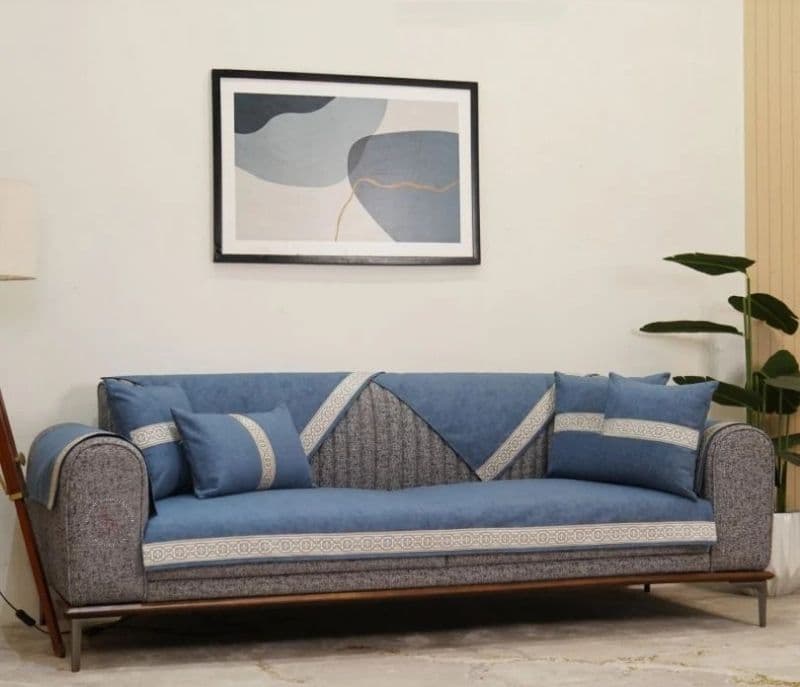 Image 5 for Evelyn 3 Seater Premium Sofa Cover - Set of 9