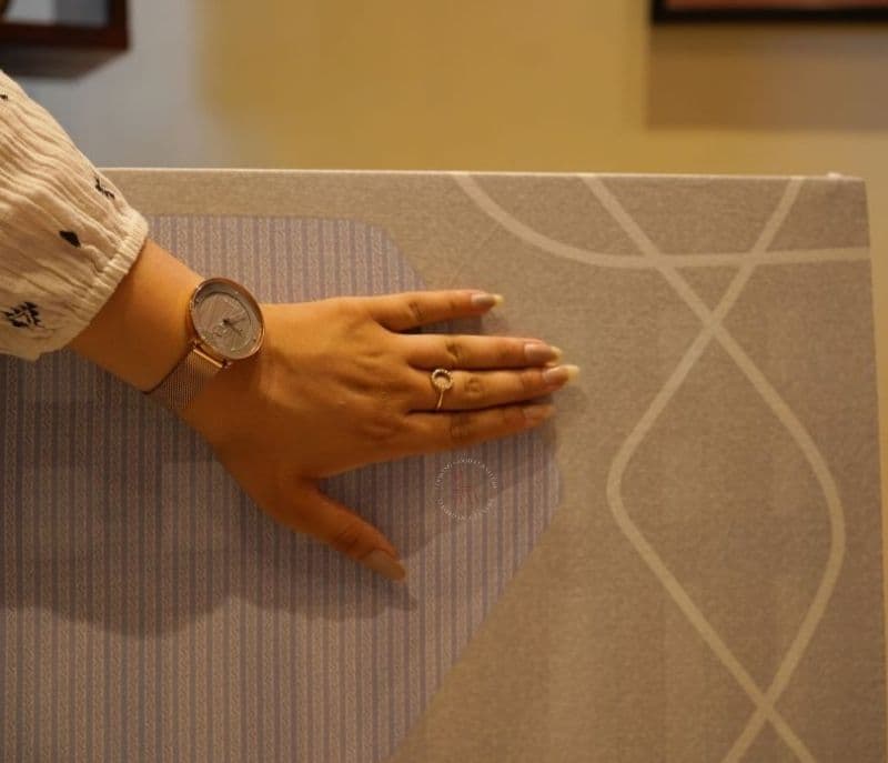 Image 2 for Aria lastic Abstract Printed Polyester Spandex Dining Chair Cover Set Of 1