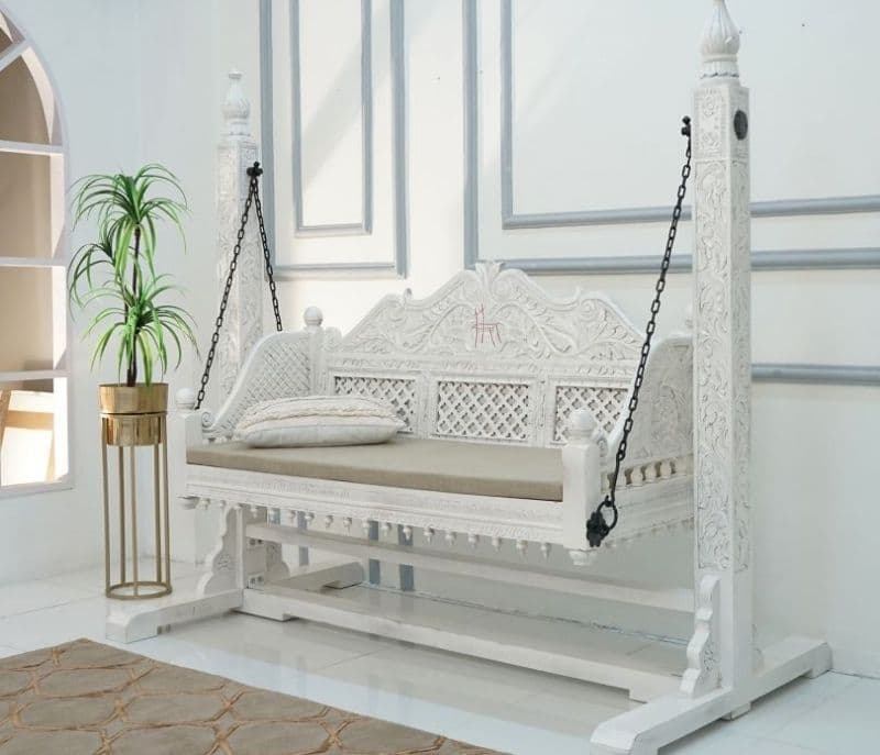 Image 4 for Amy Crate Wooden Swing Chair