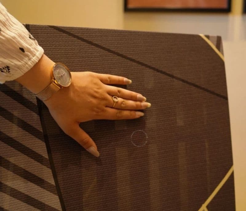 Image 5 for Scarlett Abstract Printed Polyester Spandex Dining Chair Cover Set Of 1