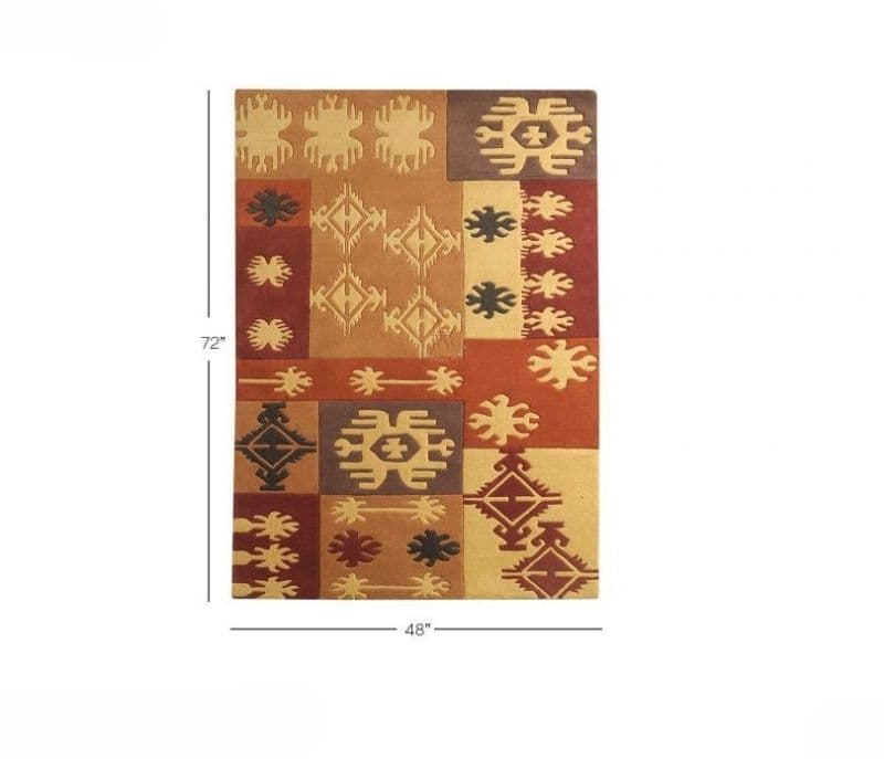 Image 4 for Eloise Kashmiri Carpet - Hand Tufted Dhurrim Area Rug