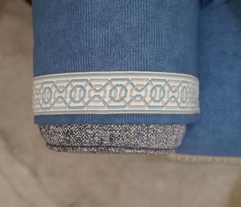 Image 5 for Harper 1 Seater Premium Sofa Cover - Set of 4 (Denim Blue)