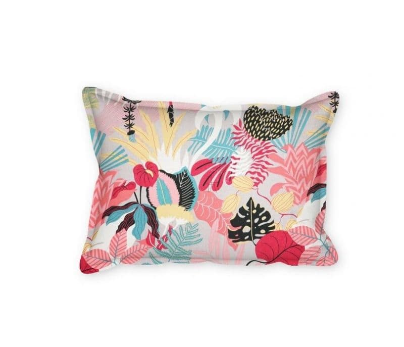 Image 4 for London Single Pink Floral Bedsheet Set With 1 Pillow Cover