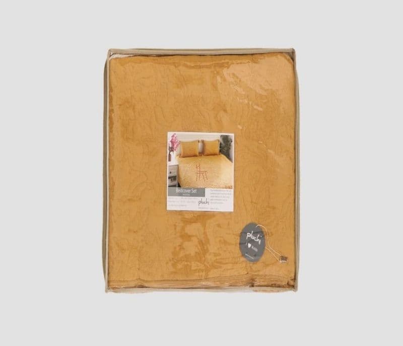 Image 5 for Helena Summer Beauty 100% Cotton Knitted King Size Bed Cover with 2 Pillow Cover Set