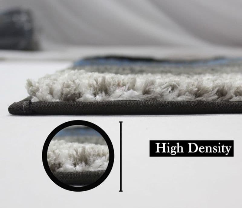 Image 4 for Avianna Microfiber Striped 1 Piece Anti-Slip Doormat