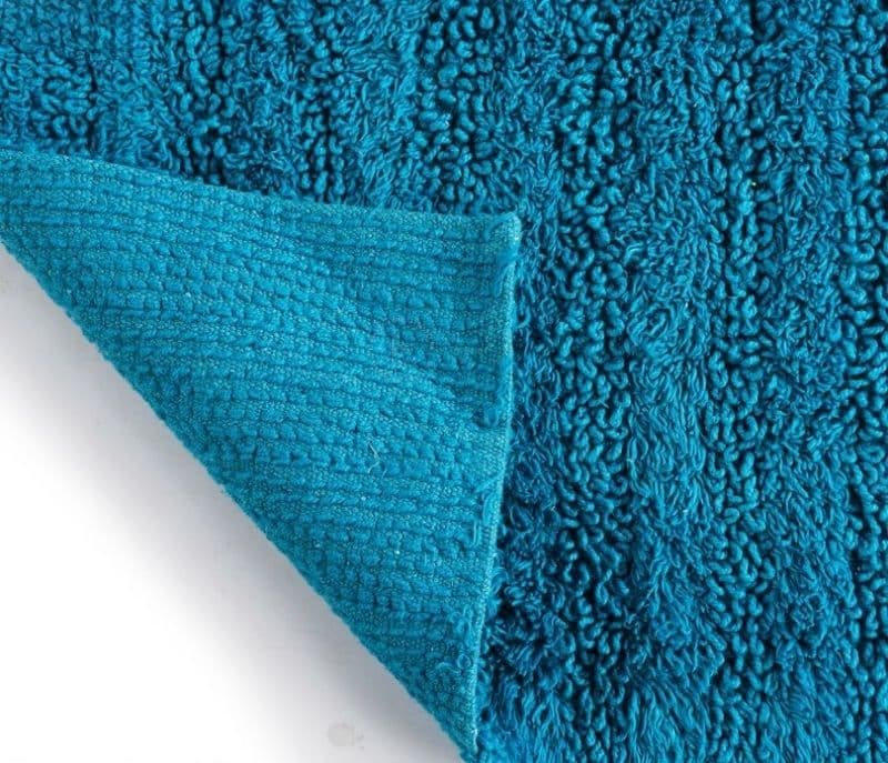 Image 3 for Stephanie Cotton Bath Mat - Crochet Collection Doormat For Bathroom