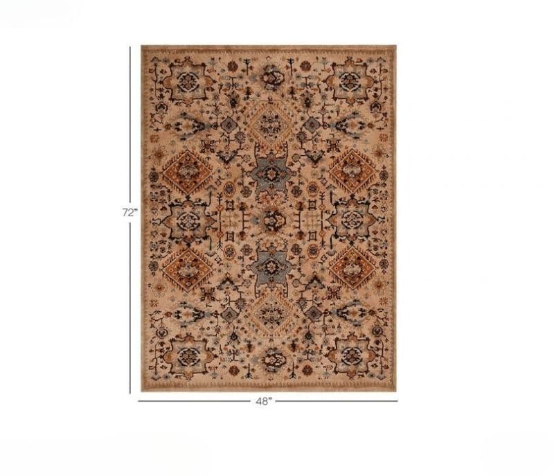 Image 6 for Riley Presto Bazaar Beige Traditional Polyester Carpet