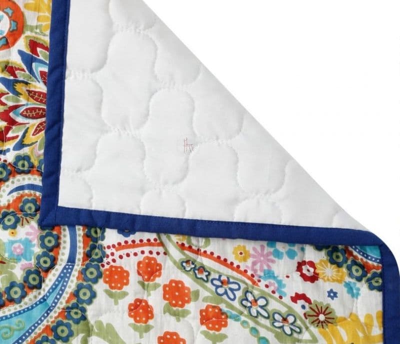 Image 4 for Ava Cotton Traditional Pattern 2 Seater Sofa Cover