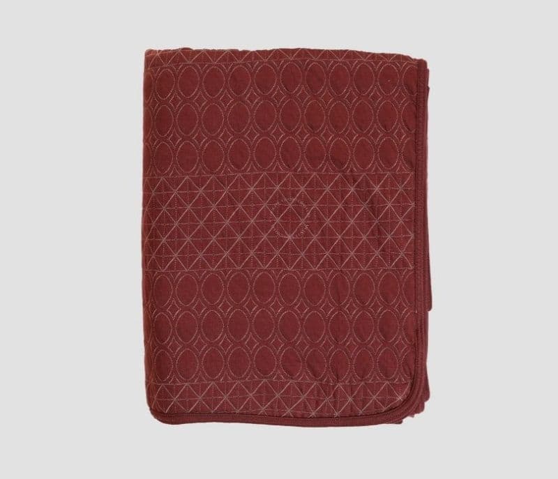 Image 3 for Azariah 100% Cotton Knitted Lightweight Double Bed Quilt