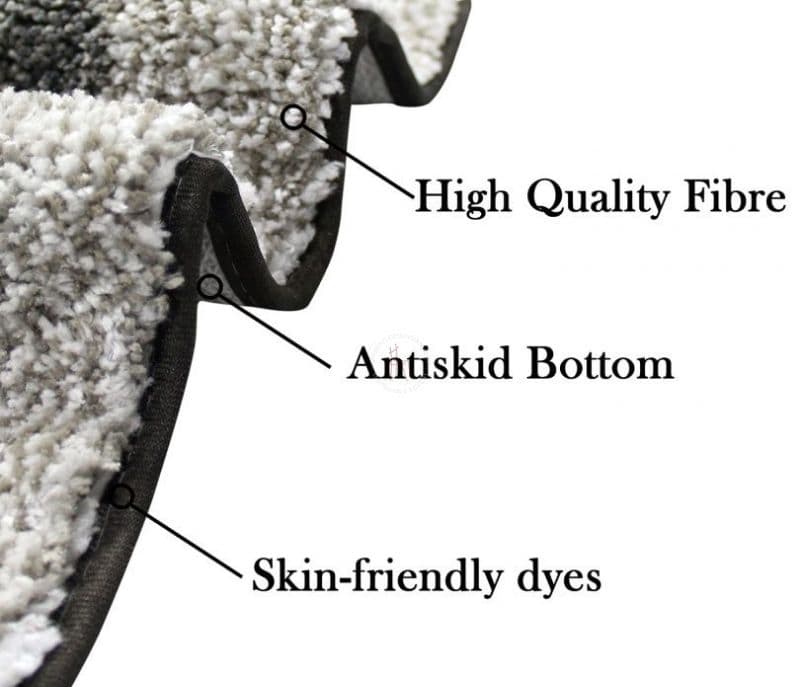 Image 2 for Avianna Microfiber Striped 1 Piece Anti-Slip Doormat