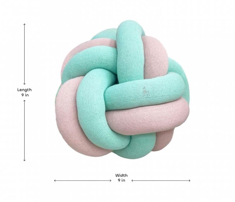 Image 5 for Ayra Knotty Throw Ball Microfiber Multicolor Kids Cushion