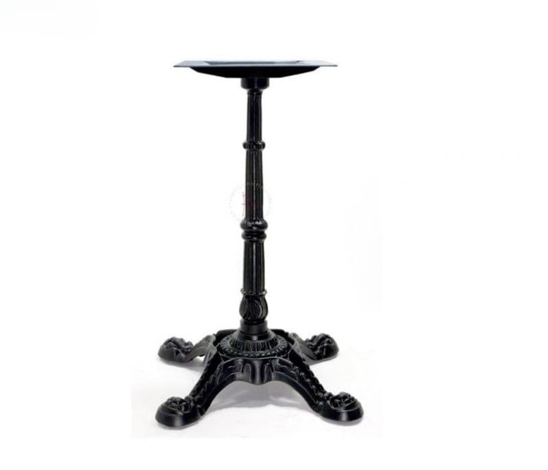 Image 3 for Alora Gloss Black Square Shape Outdoor Garden Table