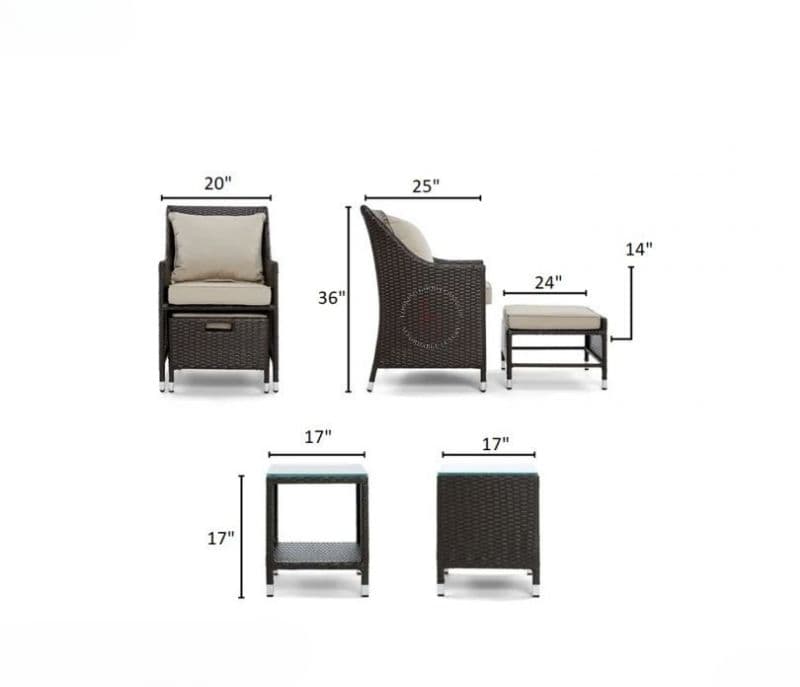 Image 7 for Celine Seating Outdoor Patio Set