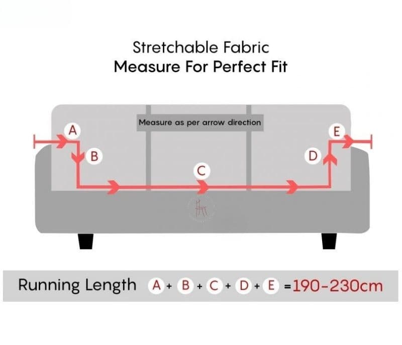 Image 7 for Sophia Classic Textured Solid Colored Polyester Spandex 3 Seater Sofa Cover