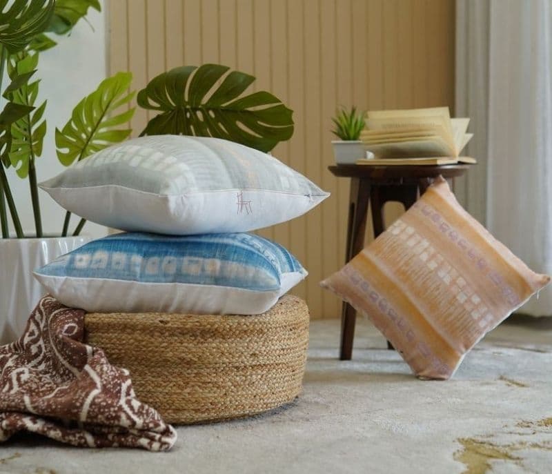 Morgan Popsicle Tie Dye Printed Cotton Cushion Cover