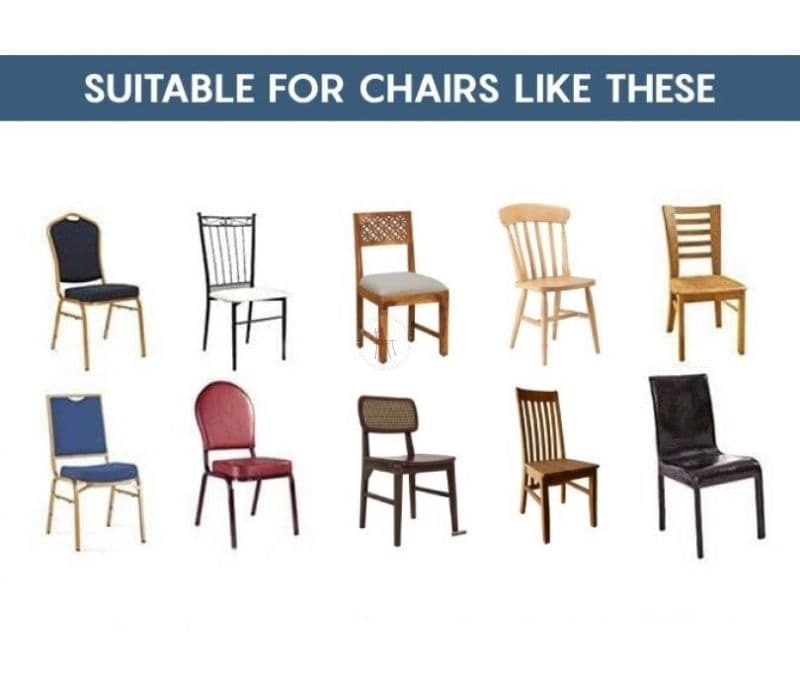 Image 9 for Aria lastic Abstract Printed Polyester Spandex Dining Chair Cover Set Of 1