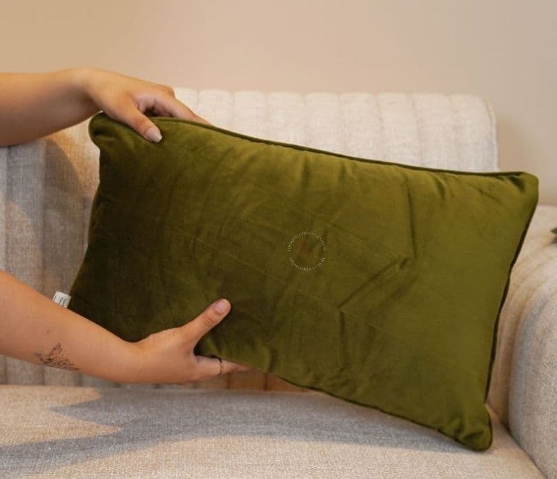 Image 3 for Dakota Rainforest Cotton- Velvet Cushion Cover - Pack of 5