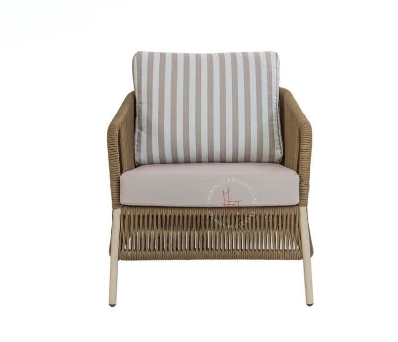 Image 3 for Velvet Single Seater Outdoor Garden Chair