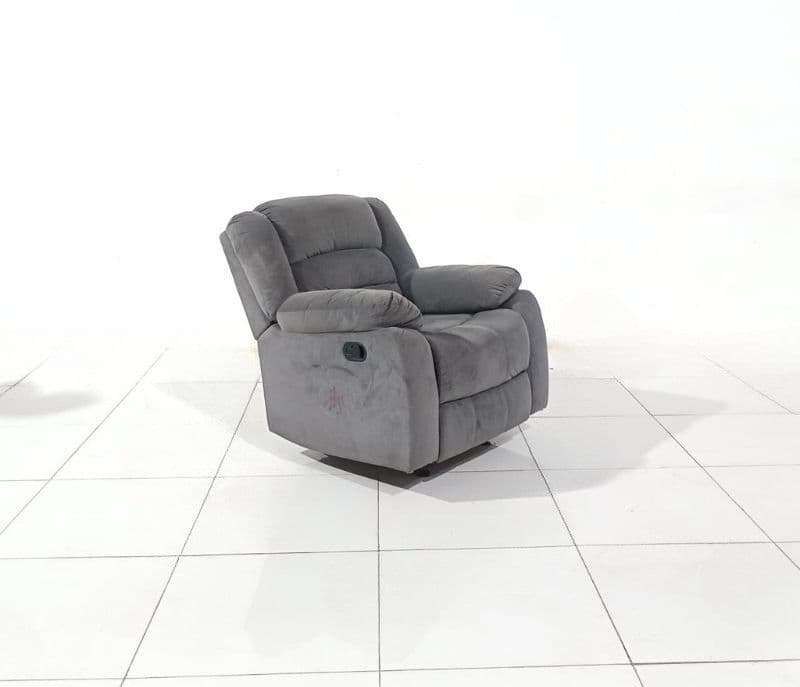 Image 2 for R5028B31-1S-D134 Manual single recliner with glider (WH OTD)