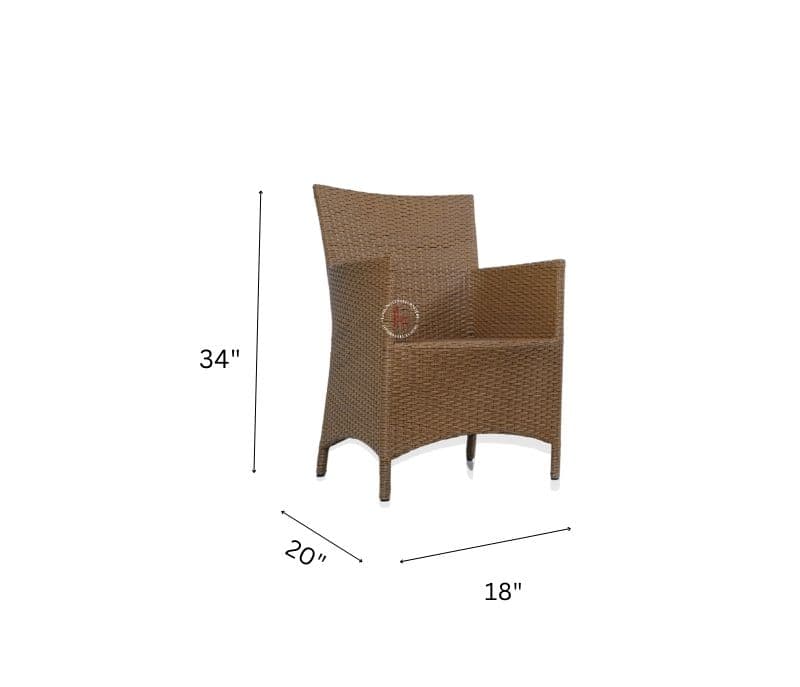 Image 8 for Violet Wicker Outdoor Set Large