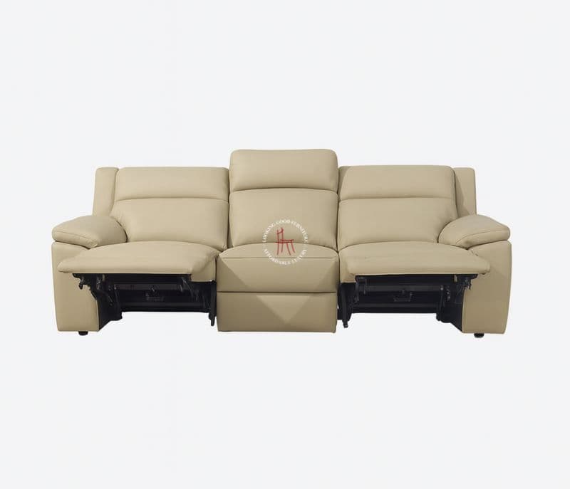 Stanley 3+2+1 Manual Recliner Pure Leather (WH OTD)