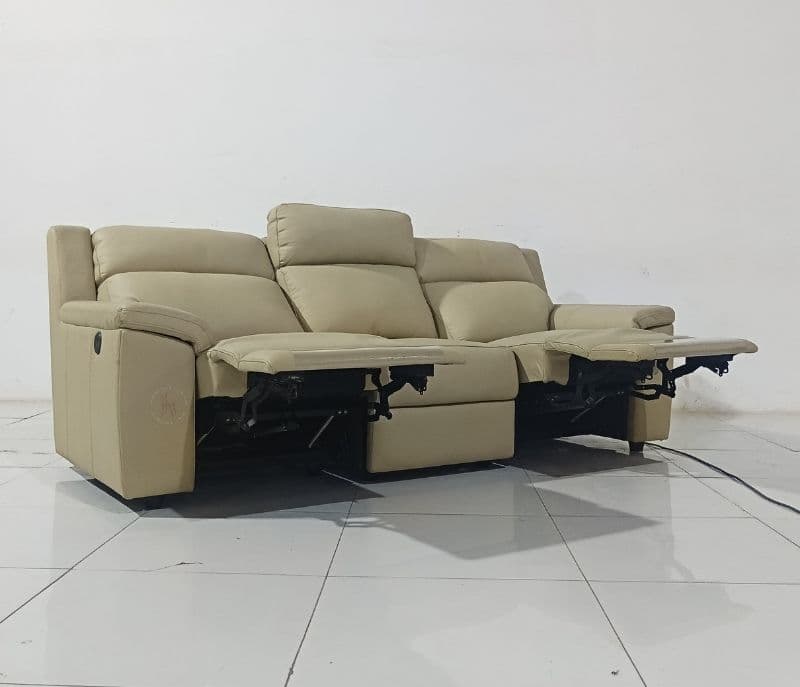 Image 3 for Stanley 3+2+1 Manual Recliner Pure Leather (WH OTD)