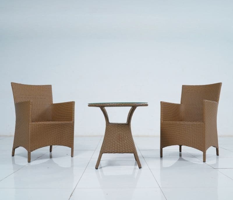 Image 3 for Violet Wicker Outdoor Set Large