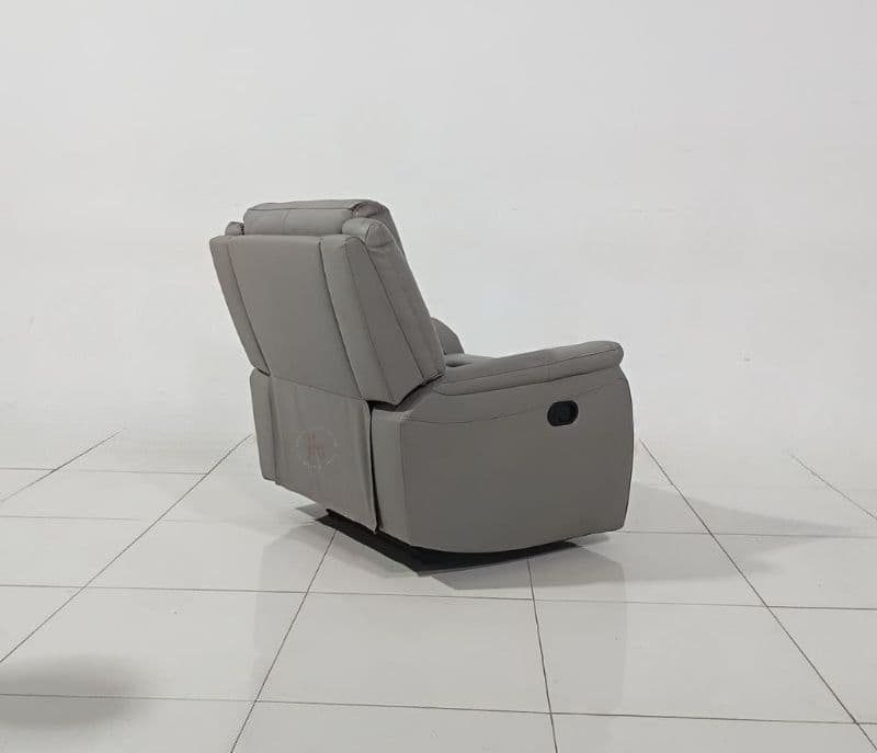 Image 7 for U70629M-1S#1034 Manual recliner chair pure leather (WH OTD)