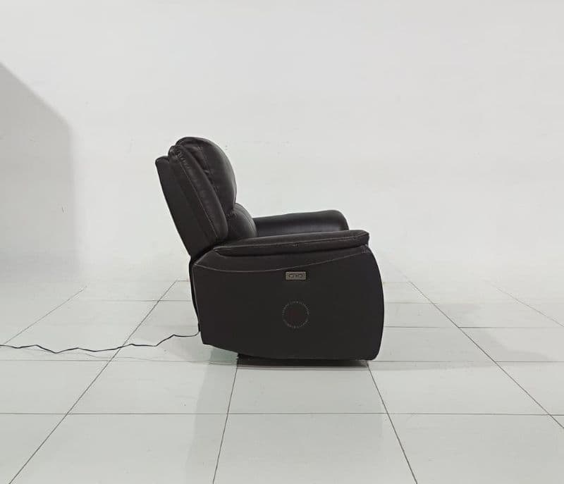 Image 6 for U70629 Recliner 1s power single seater pure leather (WH OTD)