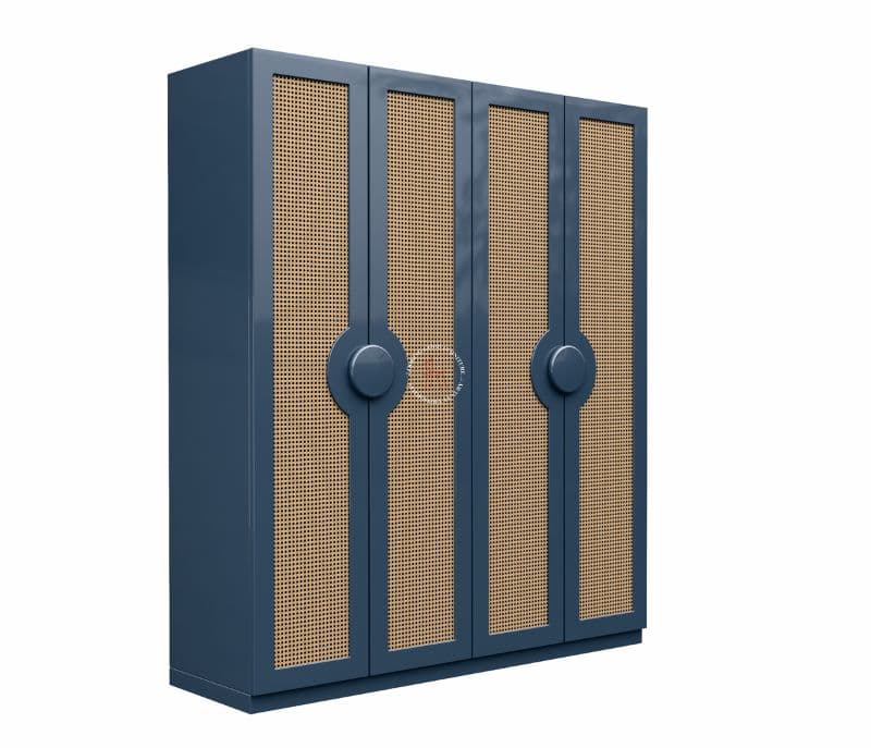 Image 2 for Zenith Engineered Wood Four Door Wardrobe