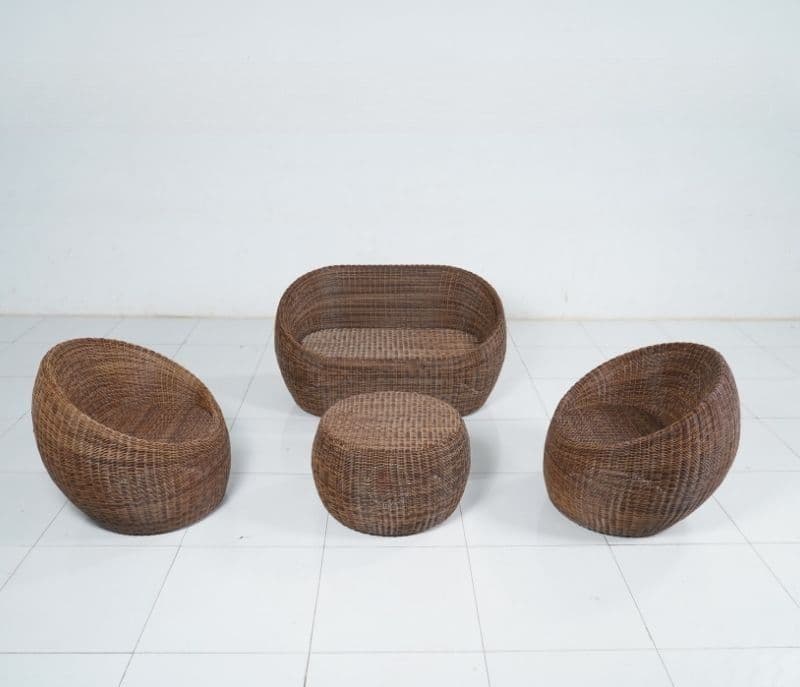 Image 2 for Autumn Wicker Outdoor Sets With Table