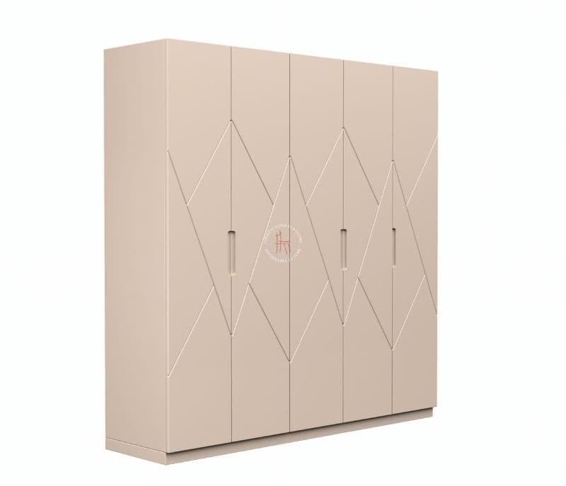 Image 2 for Lumina Engineered Wood Five Door Wardrobe