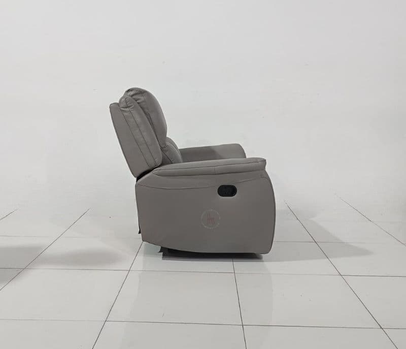 Image 8 for U70629M-1S#1034 Manual recliner chair pure leather (WH OTD)