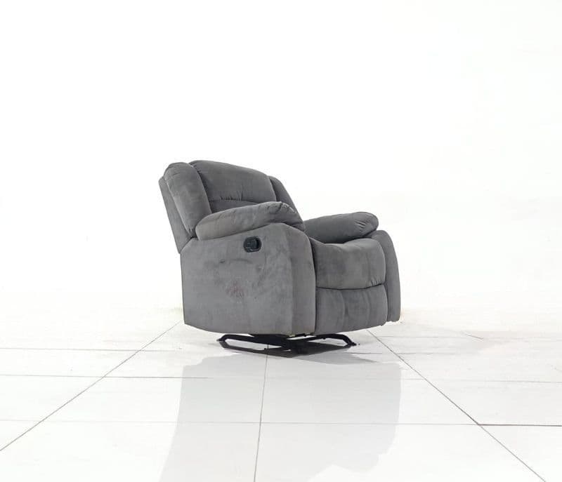 Image 6 for R5028B31-1S-D134 Manual single recliner with glider (WH OTD)