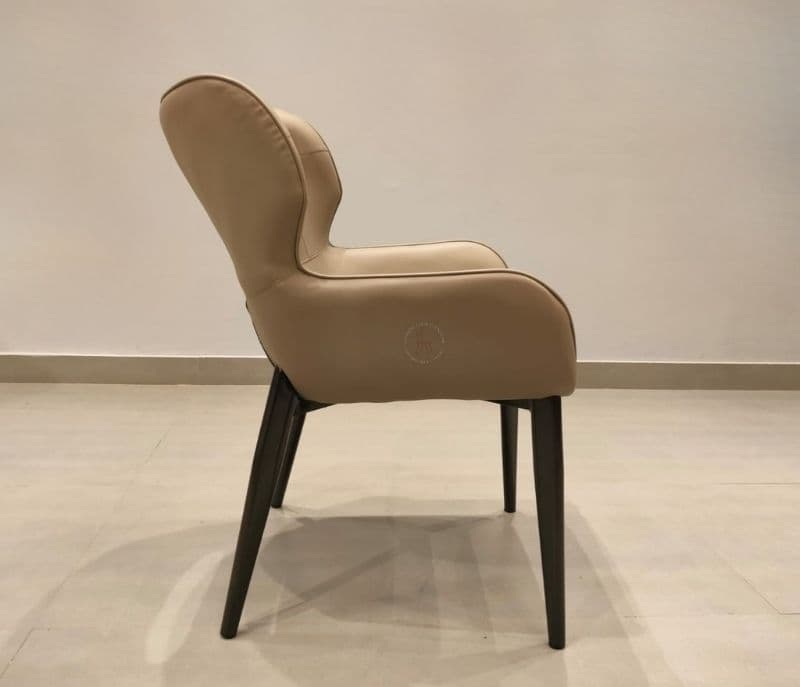 Image 6 for Dining F146/D-220 6 chairs metal base marble top table (CP OTD)