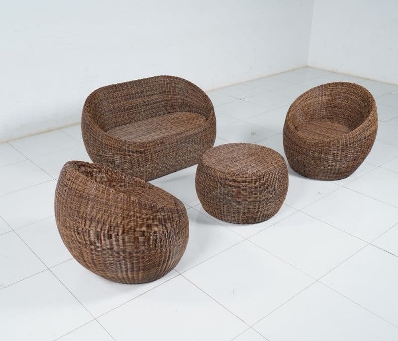 Image 5 for Autumn Wicker Outdoor Sets With Table
