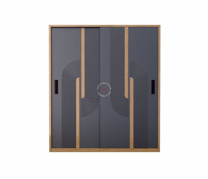 Image 3 for Zephyr Engineered Wood Sliding Door Wardrobe