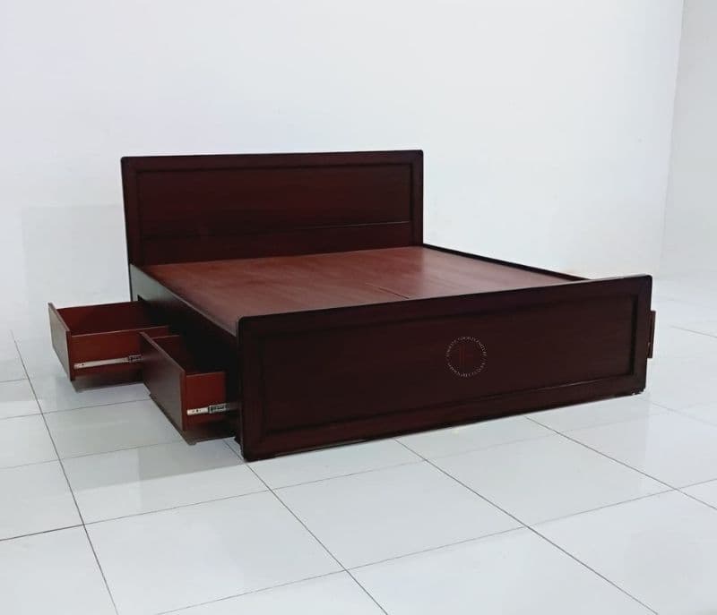 Image 6 for New catlouge cot 6X6.5 box both side drawer (WH OTD)