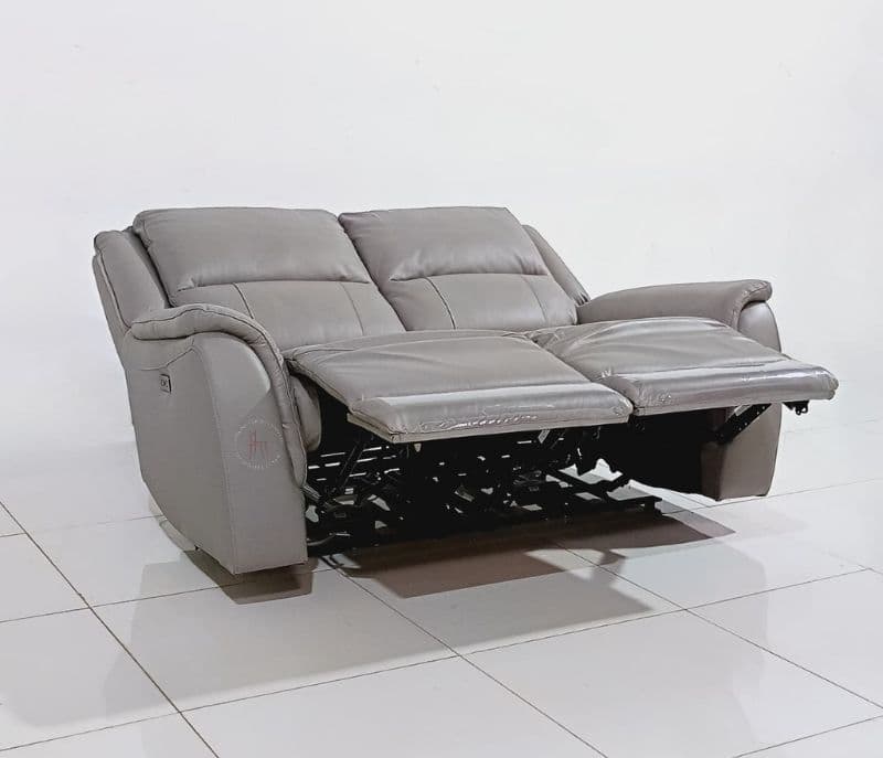 Image 4 for U70629M-2SE#1034 Power recliner loveseat pure leather (WH OTD)