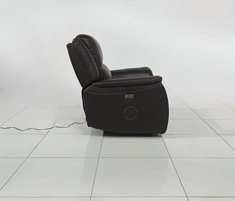 Image 6 for U70629 recliner single seater-power pure leather(WH OTD)