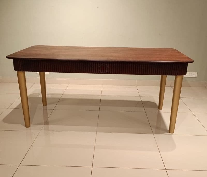 Image 7 for Fluted Dining Table (BSK)