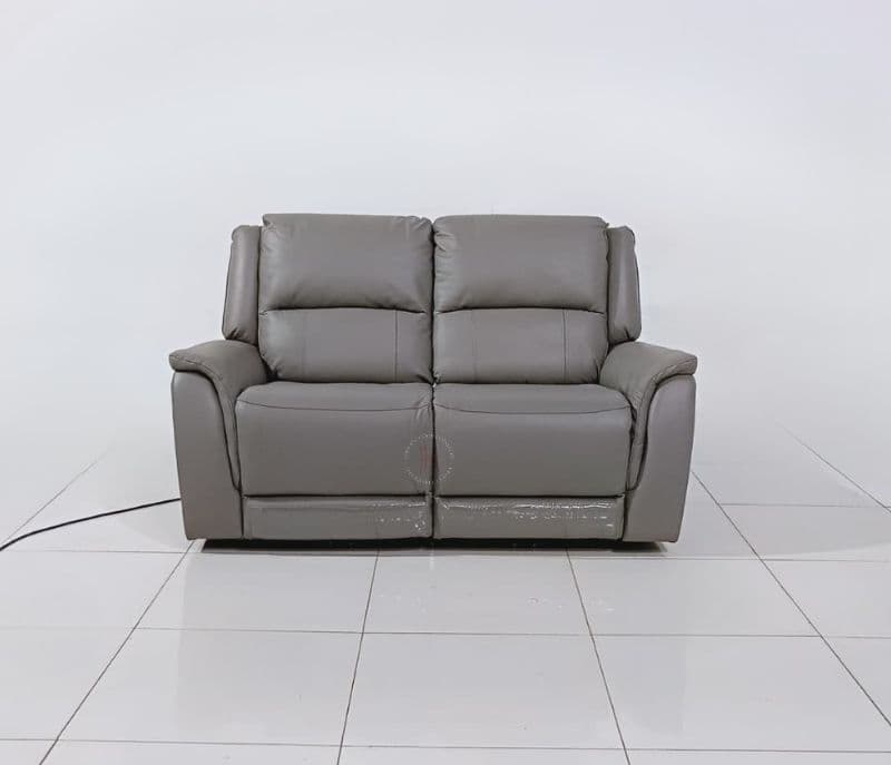 Image 2 for U70629M-2SE#1034 Power recliner loveseat pure leather (WH OTD)